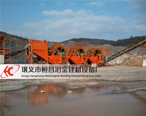 輪式洗砂機